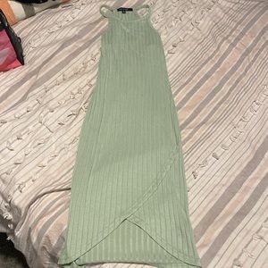 New Look Size Medium Green Body Con Dress